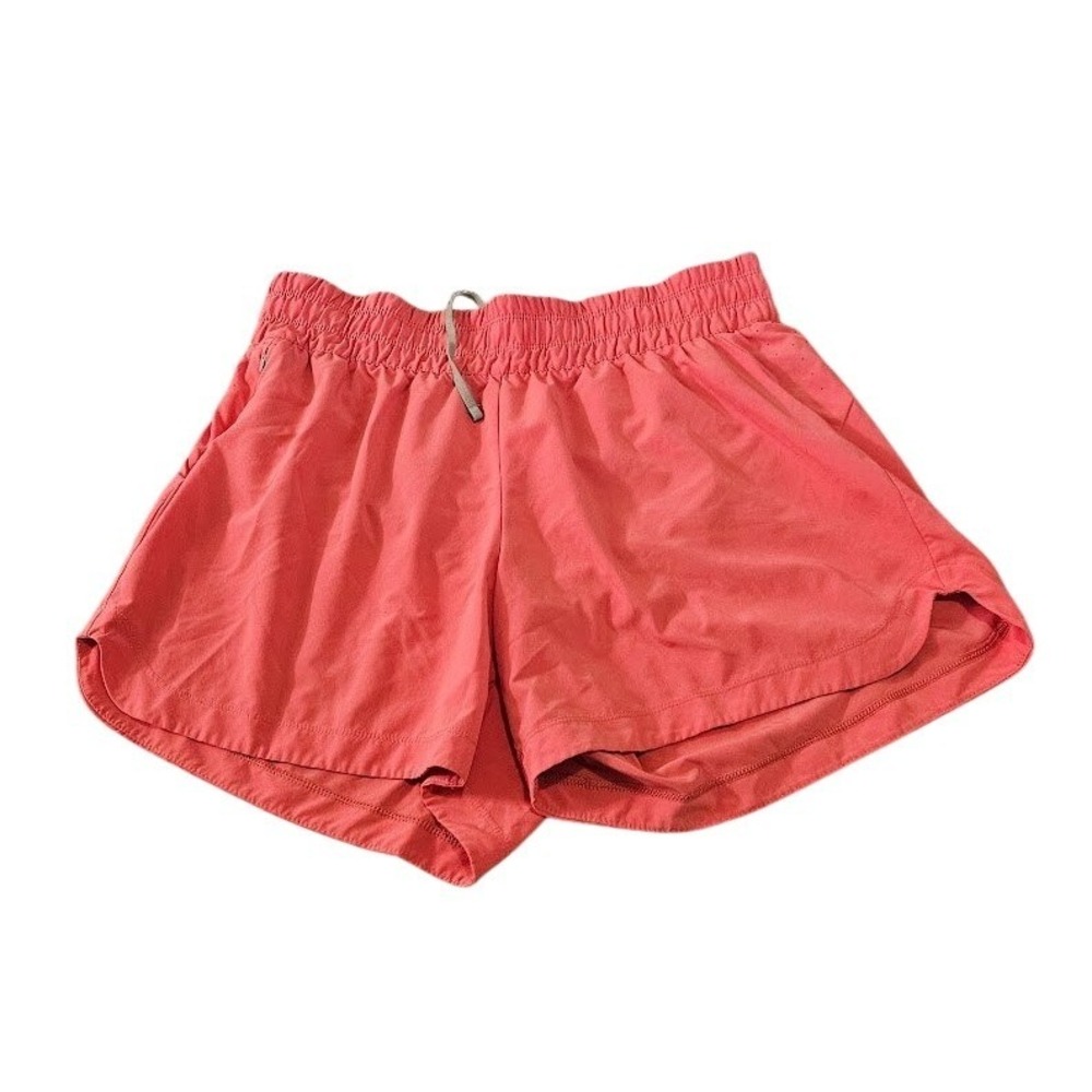 REI Co-op Womens Medium Coral Pink Active Running Hiking Shorts with Liner